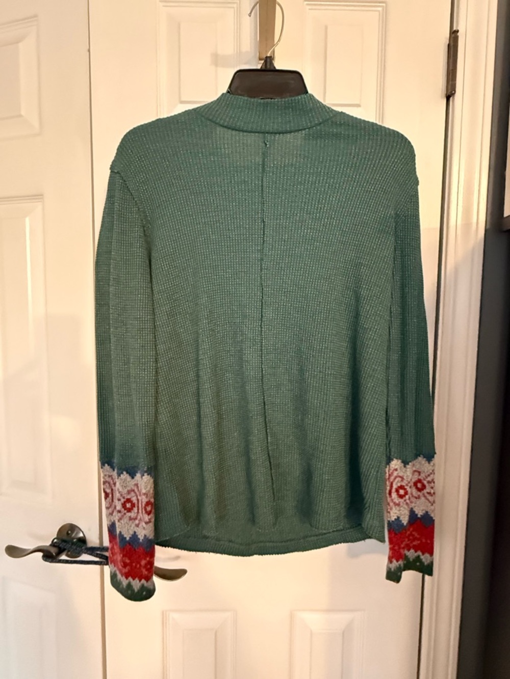 Maurices Teal Ribbed Knit Sweater